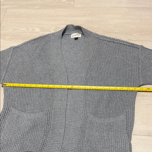 Universal Thread Gray Knit Cardigan Sweater - Picture 5 of 7